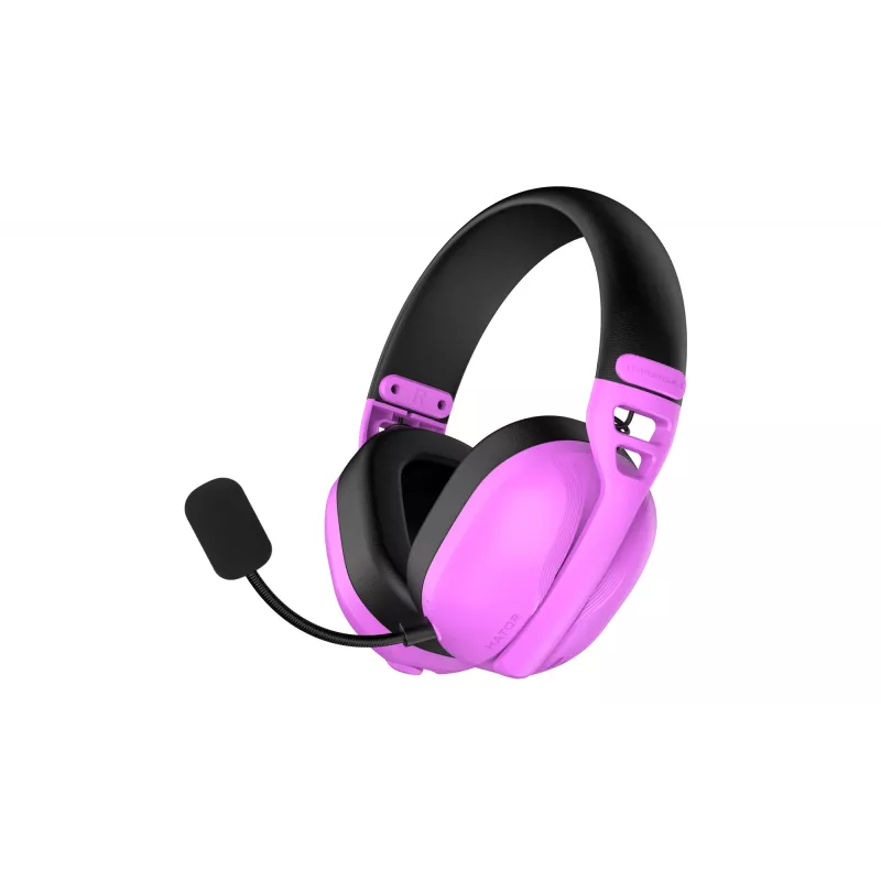 HATOR Hyperpunk 3 ασύρματο Headset Ενσύρματο & Ασύρματο Head-band Gaming USB Type-C / USB Type-A Bluetooth Βιολετί