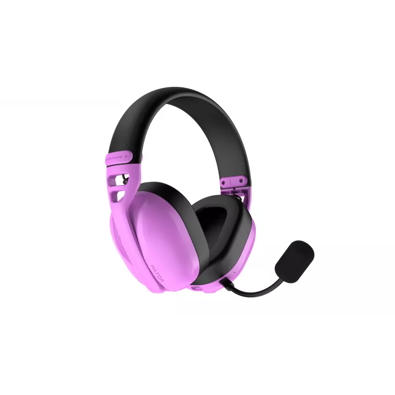 HATOR Hyperpunk 3 ασύρματο Headset Ενσύρματο & Ασύρματο Head-band Gaming USB Type-C / USB Type-A Bluetooth Βιολετί
