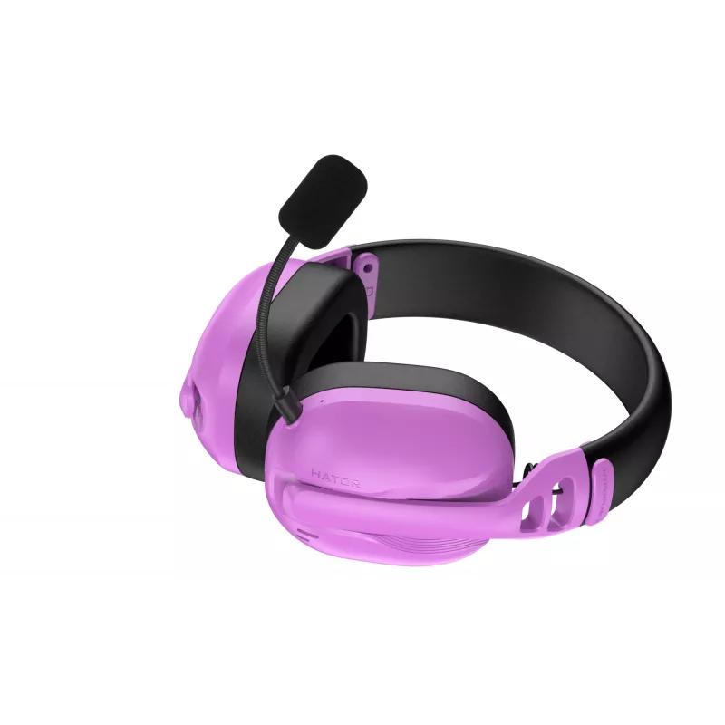 HATOR Hyperpunk 3 ασύρματο Headset Ενσύρματο & Ασύρματο Head-band Gaming USB Type-C / USB Type-A Bluetooth Βιολετί