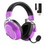 HATOR Hypergang 3 ασύρματο Headset Head-band Gaming USB Type-C / USB Type-A Bluetooth Βιολετί