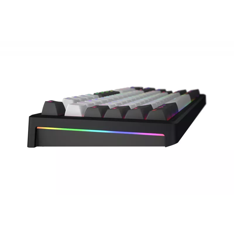 HATOR Skyfall Pro Wireless 80 Πληκτρολόγιο Gaming USB + RF Wireless + Bluetooth QWERTY US English Μαύρο, Γκρι