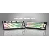 HATOR Skyfall Wireless 65 Πληκτρολόγιο Gaming USB + RF Wireless + Bluetooth QWERTY US English Μαύρο, Λευκό