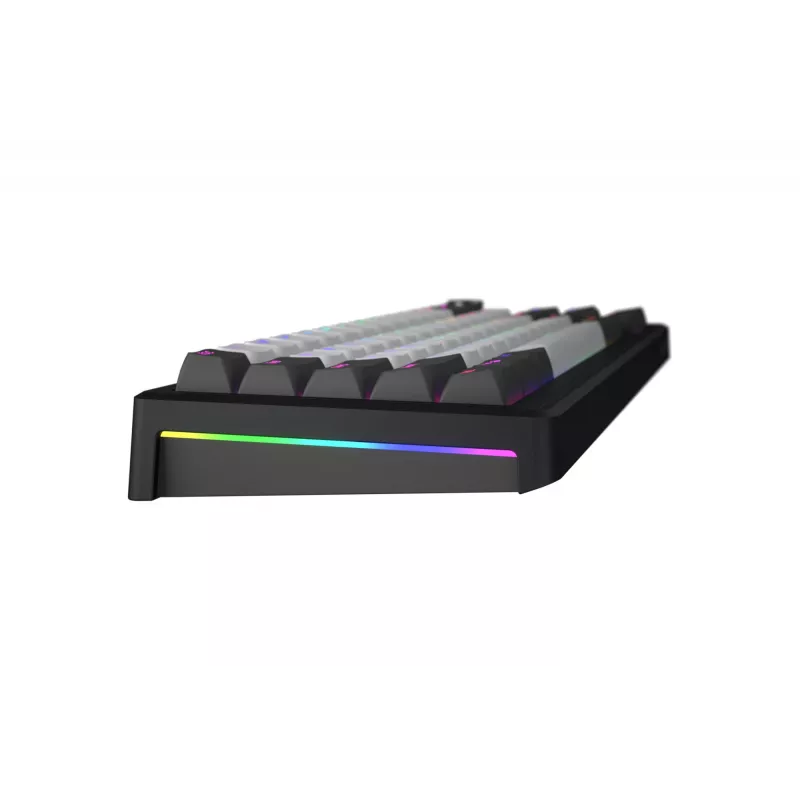 HATOR Skyfall Pro Wireless 65 Πληκτρολόγιο Gaming USB + RF Wireless + Bluetooth QWERTY US English Μαύρο, Γκρι