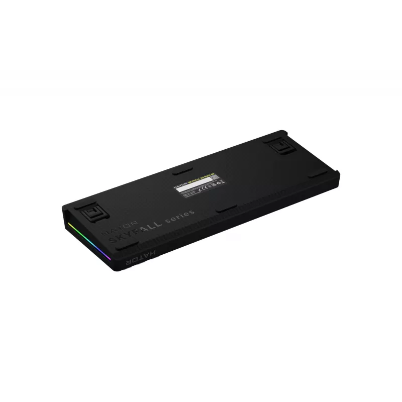HATOR Skyfall 65 MAG ULTRA 8K Πληκτρολόγιο Gaming USB QWERTY US-Αγγλικά Μαύρο, Λευκό