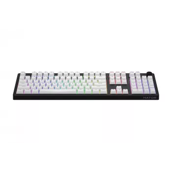 HATOR Skyfall Wireless 100 πληκτρολόγιο Gaming USB + RF Wireless + Bluetooth QWERTY US English μαύρο, λευκό