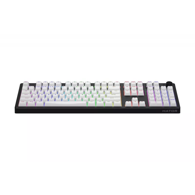 HATOR Skyfall Wireless 100 πληκτρολόγιο Gaming USB + RF Wireless + Bluetooth QWERTY US English μαύρο, λευκό