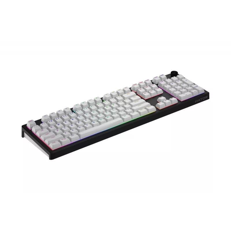 HATOR Skyfall Wireless 100 πληκτρολόγιο Gaming USB + RF Wireless + Bluetooth QWERTY US English μαύρο, λευκό