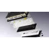 HATOR Skyfall Wireless 100 πληκτρολόγιο Gaming USB + RF Wireless + Bluetooth QWERTY US English μαύρο, λευκό