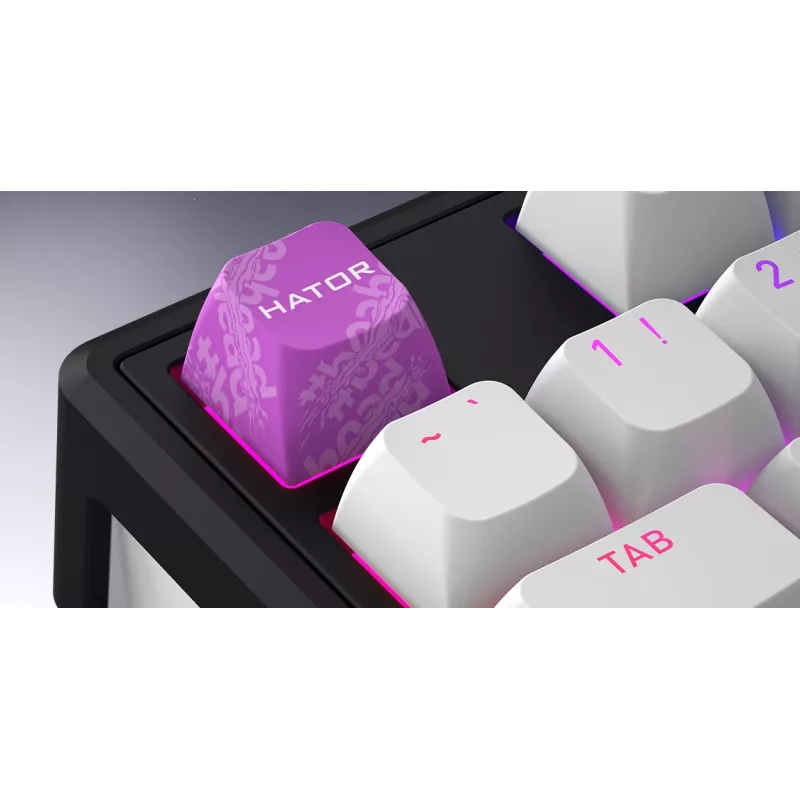 HATOR Skyfall Wireless 100 πληκτρολόγιο Gaming USB + RF Wireless + Bluetooth QWERTY US English μαύρο, λευκό