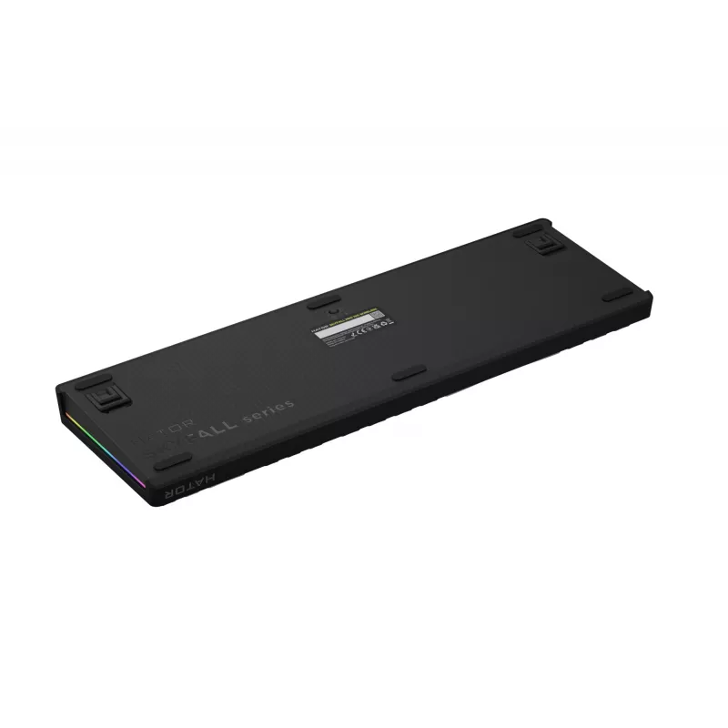 HATOR Skyfall Pro Wireless 100 πληκτρολόγιο Gaming USB + RF Wireless + Bluetooth QWERTY US English μαύρο, γκρι