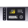 HATOR Skyfall Pro Wireless 100 πληκτρολόγιο Gaming USB + RF Wireless + Bluetooth QWERTY US English μαύρο, γκρι