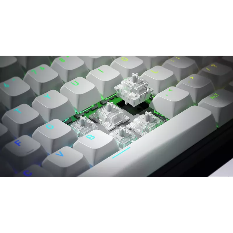 HATOR Skyfall 80 MAG ULTRA 8K πληκτρολόγιο Gaming USB QWERTY US-Αγγλικά μαύρο, λευκό