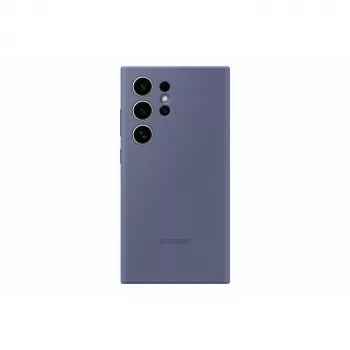 Θήκη σιλικόνης Samsung Galaxy S24 Ultra Μωβ Μονοχρωματικό