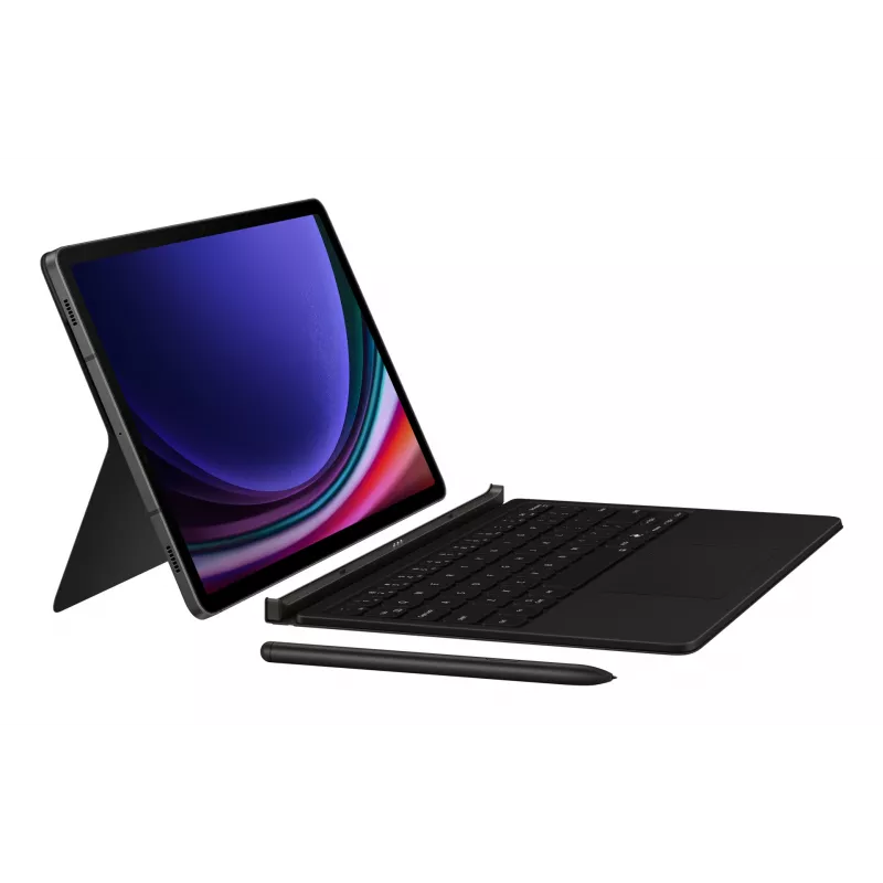 Πληκτρολόγιο Samsung EF-DX725 QWERTY Αγγλικό Touchpad Μαύρο