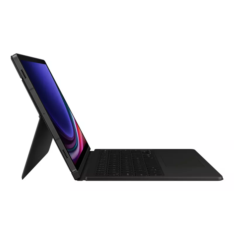 Πληκτρολόγιο Samsung EF-DX725 QWERTY Αγγλικό Touchpad Μαύρο