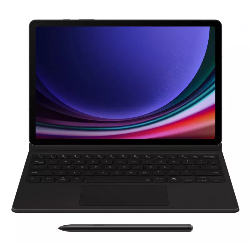 Πληκτρολόγιο Samsung EF-DX725 QWERTY Αγγλικό Touchpad Μαύρο