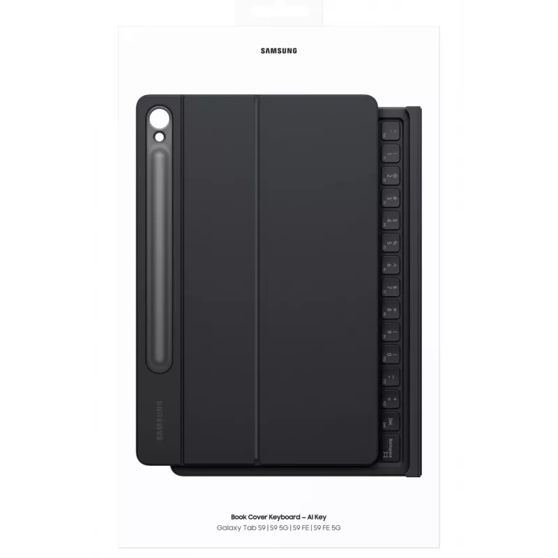 Πληκτρολόγιο Samsung EF-DX725 QWERTY Αγγλικό Touchpad Μαύρο