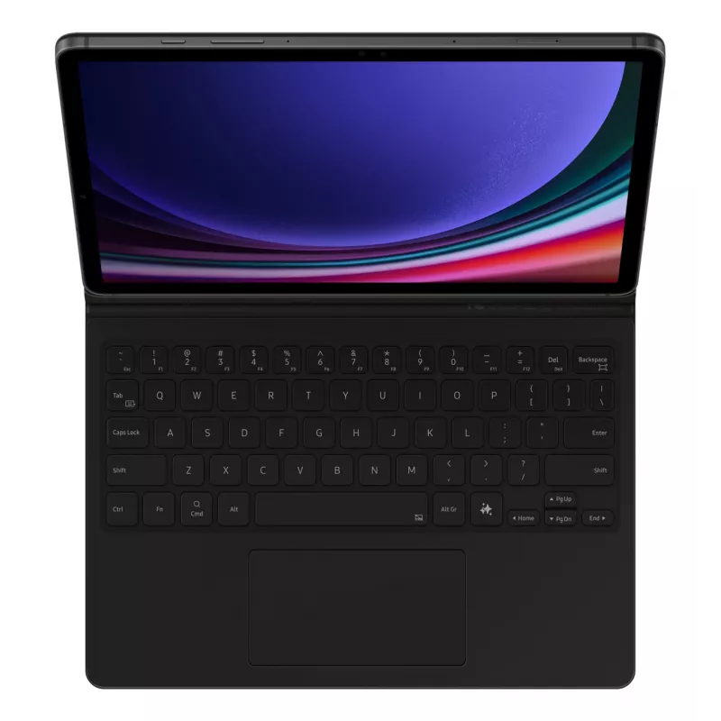 Samsung EF-DX725 Nordic Pogo Pin Μαύρο Touchpad Πληκτρολόγιο