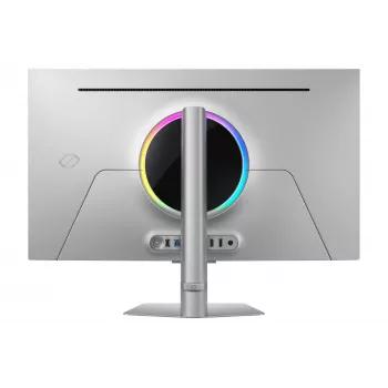 Samsung G81SF Οθόνη υπολογιστή 81,3 cm (32 ίντσες) 3840 x 2160 Pixel 4K Ultra HD OLED Ασημί