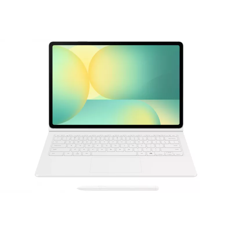 Samsung EF-DX625 QWERTY Pogo Pin Λευκό