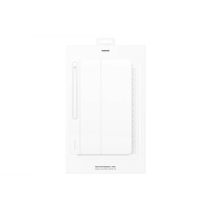 Samsung EF-DX625 QWERTY Pogo Pin Λευκό
