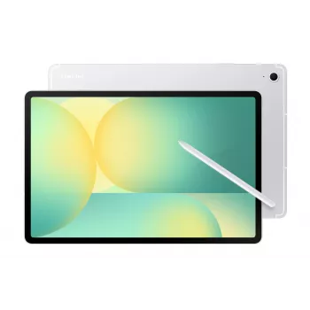 Samsung Galaxy Tab S10 FE+ 5G (13.1 ίντσες), 33.3 cm (13.1 ίντσες), 2880 x 1800 Pixel, 128 GB, 8 GB, 2.6 GHz, Ασημί