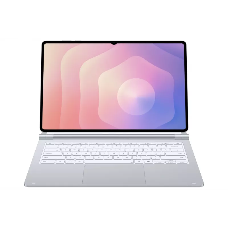 Samsung EF-DX935 QWERTZ Γερμανικό Pogo Pin Ασημί