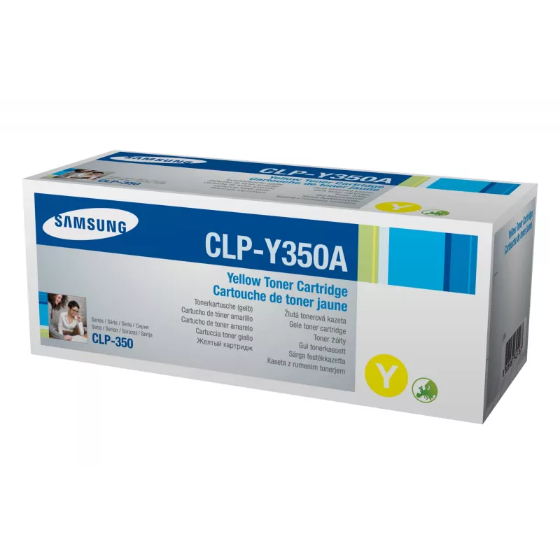 Samsung CLP-Y350A Τόνερ 1 τεμ. Γνήσιο Κίτρινο