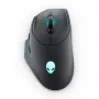 Alienware AW620M Ποντίκι Gaming Δεξίχειρο RF Wireless + USB Type-C Οπτικό 26000 DPI