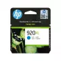 HP 920XL High Yield Cyan Γνήσιο μελανοδοχείο εκτυπωτή, Cyan, 1 τεμ., 700 σελίδες