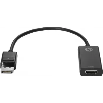HP DisplayPort σε HDMI 1.4 αντάπτορας, DisplayPort, HDMI, μαύρο