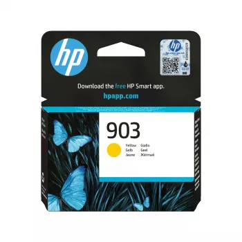 HP 903 Yellow γνήσιο μελάνι εκτυπωτή, κίτρινο, 1 τεμ., 315 σελίδες
