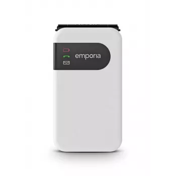 Emporia SIMPLICITYglam 7,11 cm (2,8 ίντσες) 106 g λευκό κινητό για ηλικιωμένους