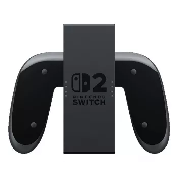 Nintendo Joy-Con 2 λαβή φόρτισης, Nintendo Switch 2, λαβή χειριστηρίου, μαύρο, διάφανο, πλαστικό, Nintendo, Joy-Con 2