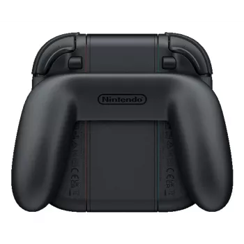 Nintendo Joy-Con 2 λαβή φόρτισης, Nintendo Switch 2, λαβή χειριστηρίου, μαύρο, διάφανο, πλαστικό, Nintendo, Joy-Con 2