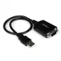 StarTech.com Καλώδιο Προσαρμογέα USB σε Σειριακό RS232 DB9 1 ft με Διατήρηση COM