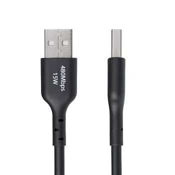 StarTech.com Καλώδιο Φόρτισης USB-A σε USB-C 3m, Φόρτιση & Συγχρονισμός, 3A, USB 2.0, Επένδυση TPE – Μαύρο Καλώδιο Φόρτισης USB