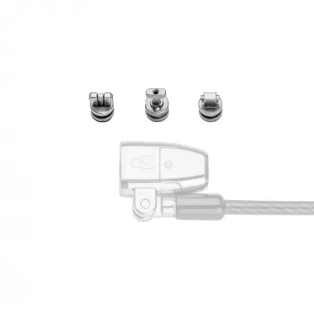 Kensington ClickSafe Universal Slots Security Anchors Kit, Άγκυρα, Ανοξείδωτο Χάλυβας, 3 τεμ., 31 g, 115 mm, 85 mm