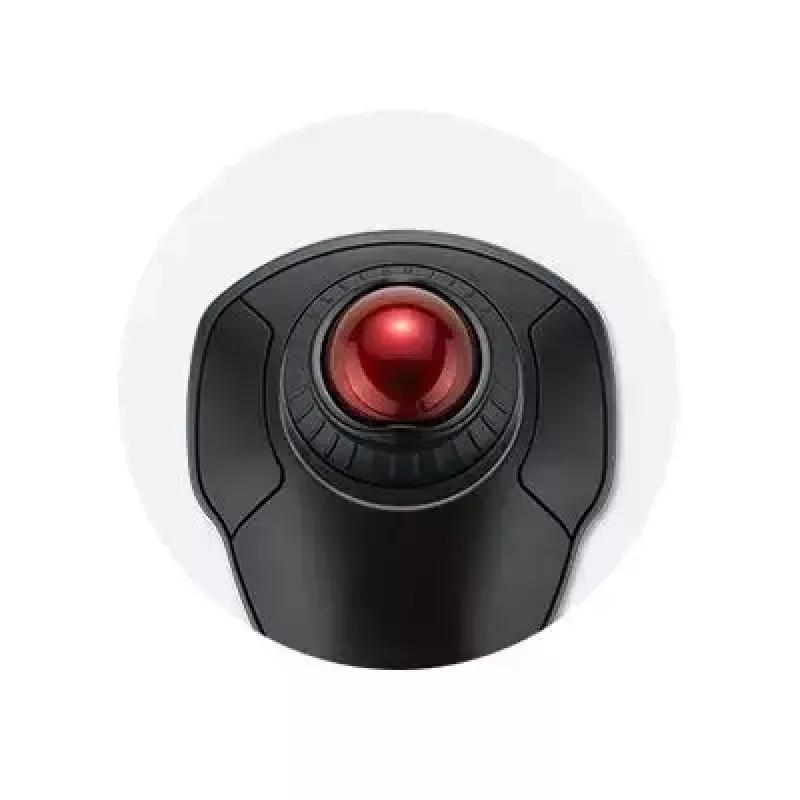 Kensington Orbit Ασύρματο Trackball με Δακτύλιο Κύλισης - Μαύρο