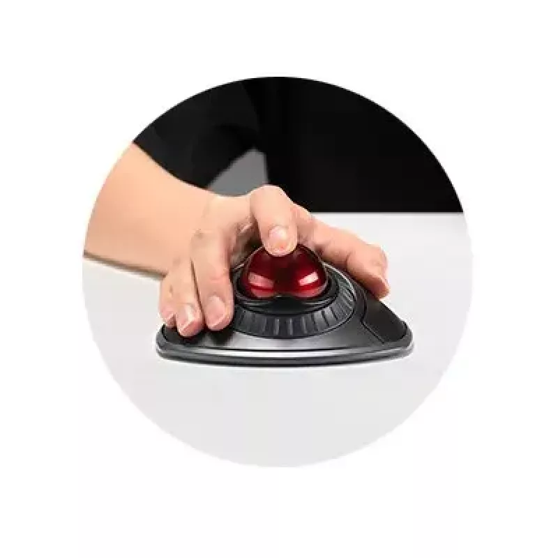Kensington Orbit Ασύρματο Trackball με Δακτύλιο Κύλισης - Μαύρο
