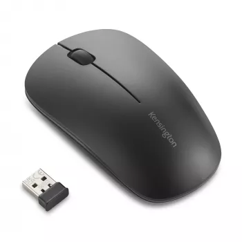 Kensington MY230 EQ Επαναφορτιζόμενο Ποντίκι – Ασύρματο – Μεσαίου Μεγέθους, Αμφιδέξιο, RF Wireless + Bluetooth, 1200 DPI, Μαύρο