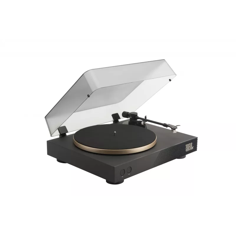 JBL Spinner BT πικάπ με ιμάντα μαύρο, χρυσό