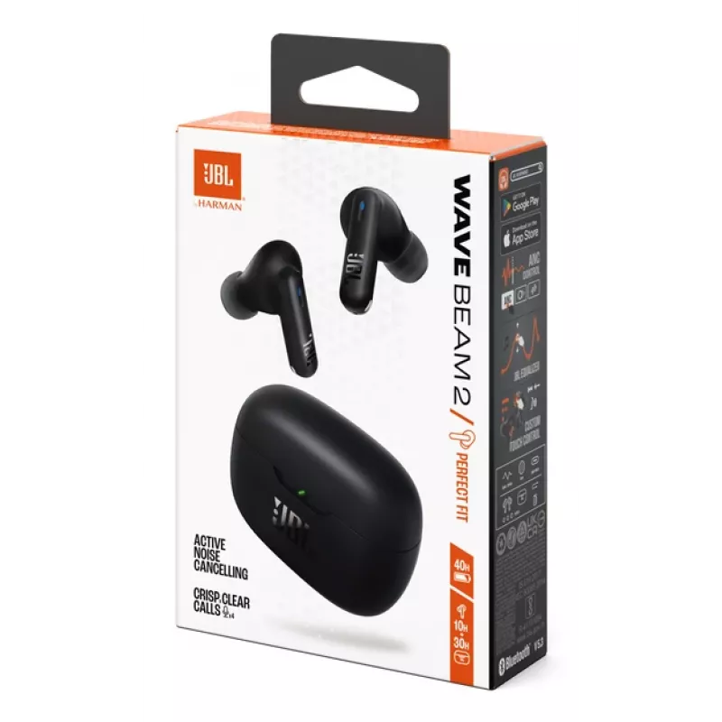 JBL Wave Beam 2 ακουστικά ασύρματα in-ear κλήσεις/μουσική Bluetooth μαύρο