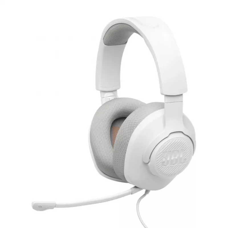 JBL Quantum 100M2 Ακουστικά Ενσύρματα Headband Gaming Λευκό