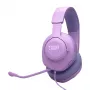 Ενσύρματα Over-Head Gaming Ακουστικά JBL Quantum 100M2 — περιωτικά, 20–20000 Hz, καλώδιο 1,2 m, μωβ