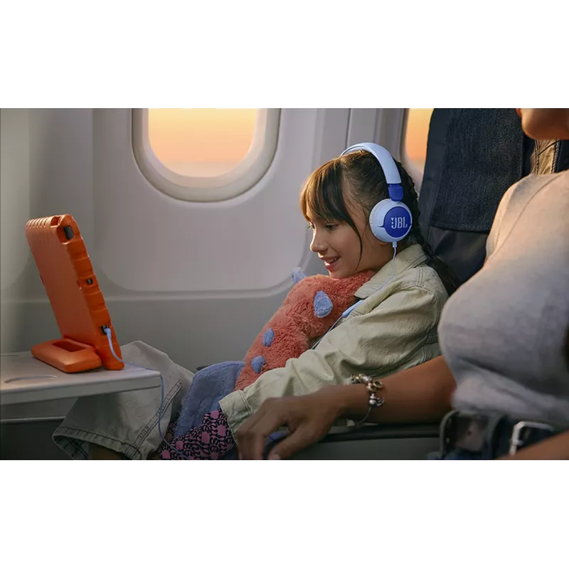 JBL Junior 320 Ακουστικά Ενσύρματα Headband Κλήσεις/Μουσική Μπλε