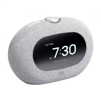 Ρολόι-ραδιόφωνο JBL Horizon-3 — DAB/DAB+/FM, 5 W RMS, οθόνη LCD, 65–20000 Hz, περιστροφικός διακόπτης έντασης, Γκρι