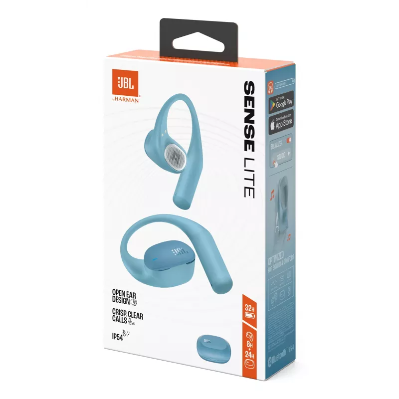 JBL Sense Lite Ακουστικά Ασύρματα Ear-hook Μουσική Bluetooth Μπλε