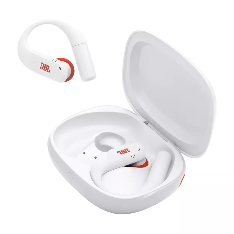 JBL Endurance Peak 4 Ακουστικά Ασύρματα In-Ear Αθλητικά USB Type-C Bluetooth Λευκό