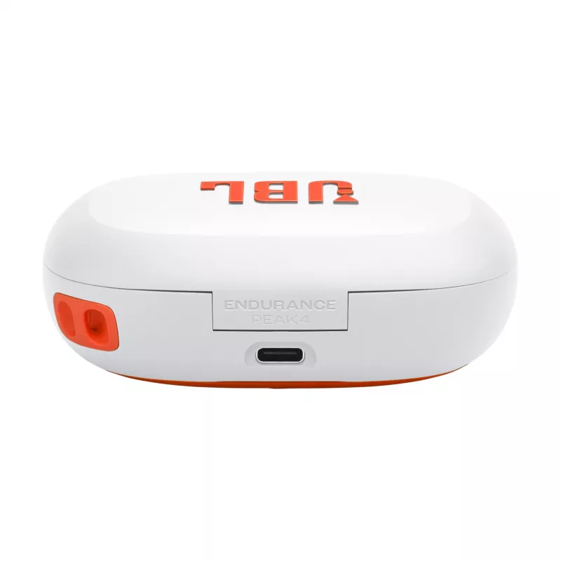 JBL Endurance Peak 4 Ακουστικά Ασύρματα In-Ear Αθλητικά USB Type-C Bluetooth Λευκό